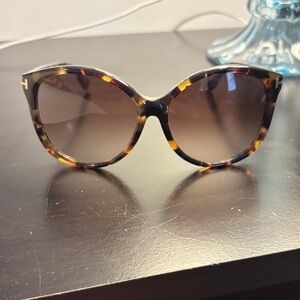 Tom Ford Alicia Women’s Tortoiseshell Sunglasses